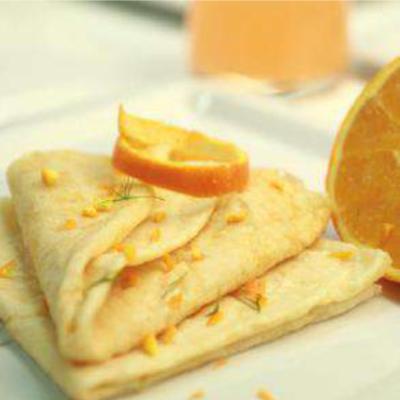 Crepes all'arancia